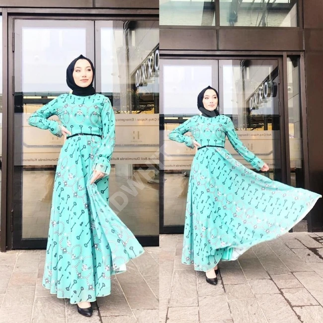 فستان نسائي للمحجبات