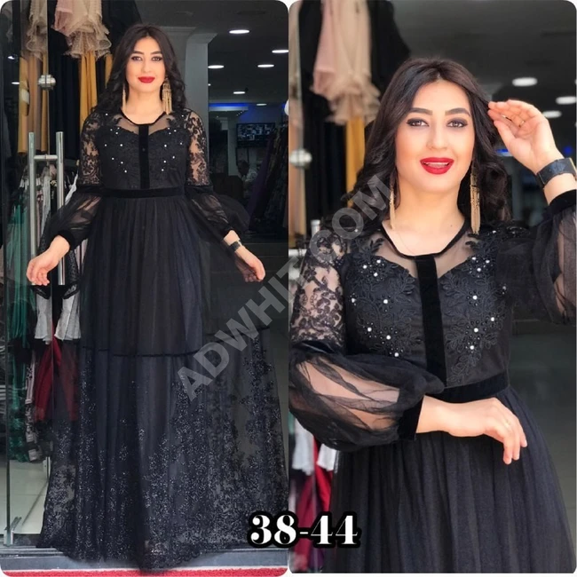 فستان سهرة طويل