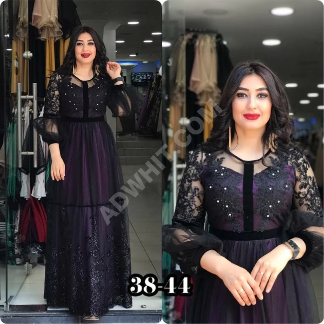 فستان سهرة طويل