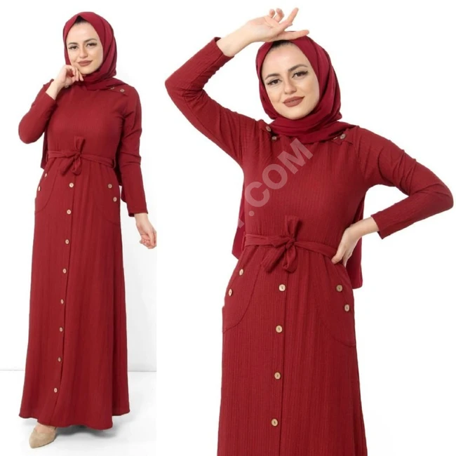 فستان نسائي للمحجبات