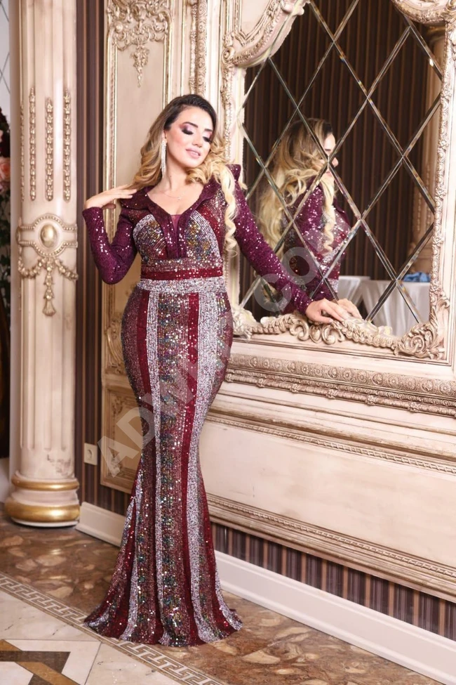 فستان سهرة نسائي 