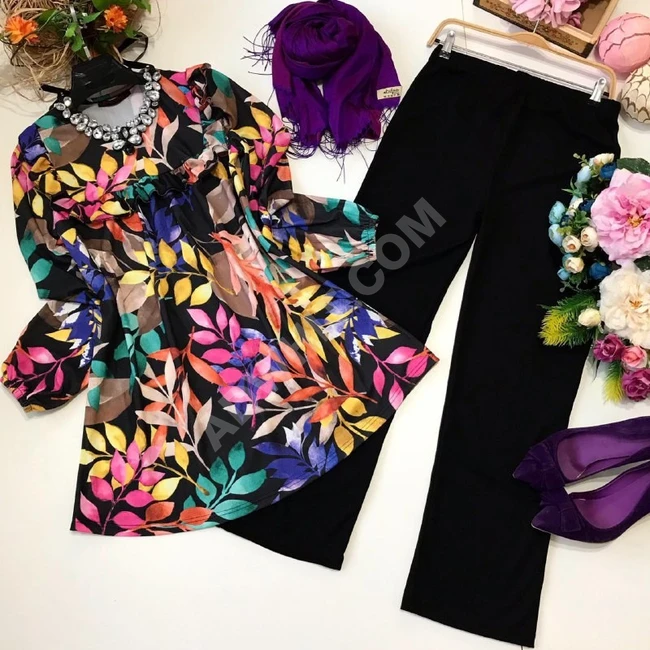 طقم محجبات صيفي