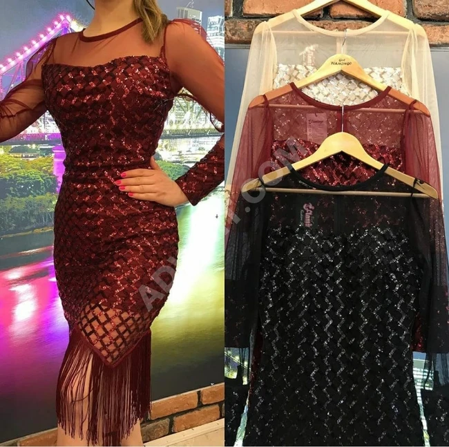 فستان نسائي قصير 