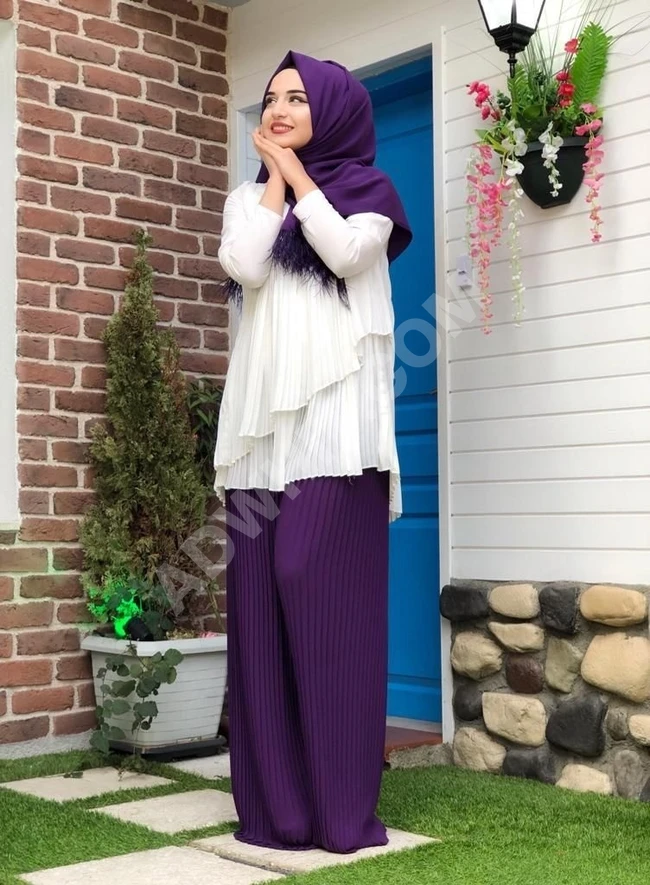 طقم محجبات انيق جدا