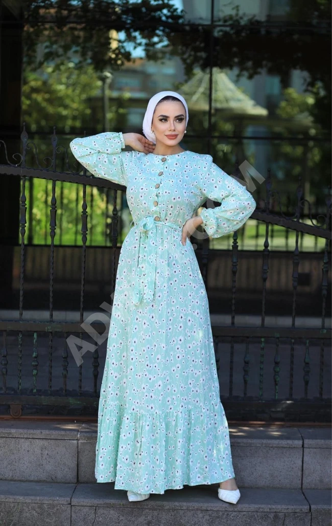 فستان نسائي مناسب للحجاب