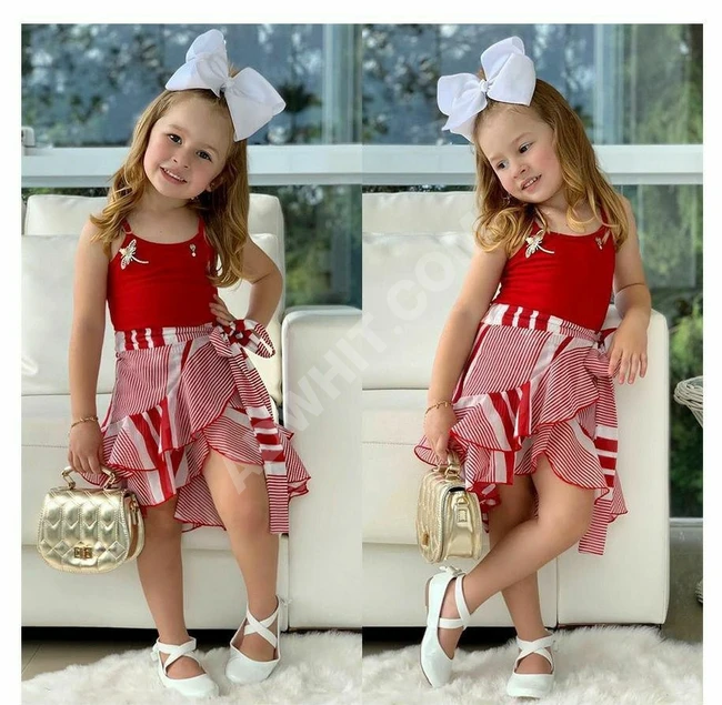 طقم قطعتين بناتي