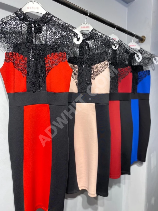 فستان قصير نسائي