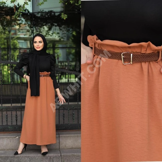 تنورة نسائية طويلة