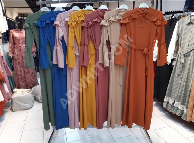 فستان نسائي طويل للحجاب