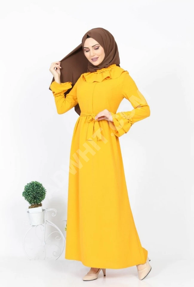 فستان نسائي طويل للحجاب