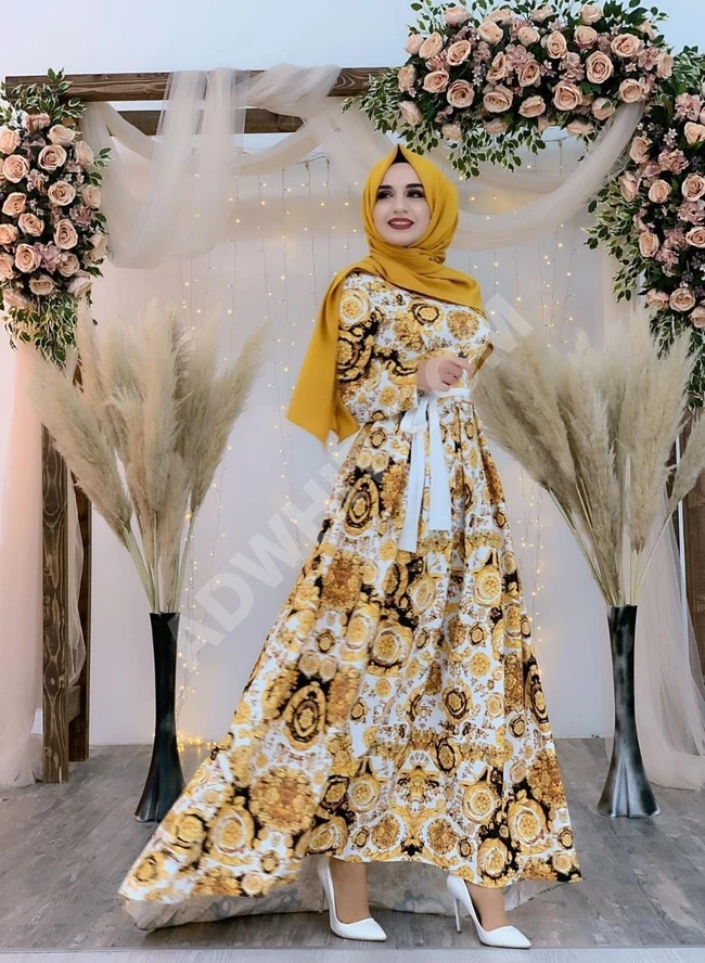 فستان للمحجبات راقي