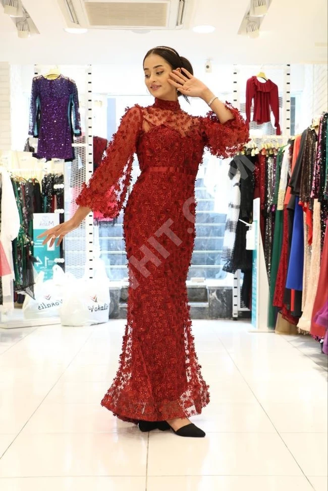 فستان سهرة نسائي 