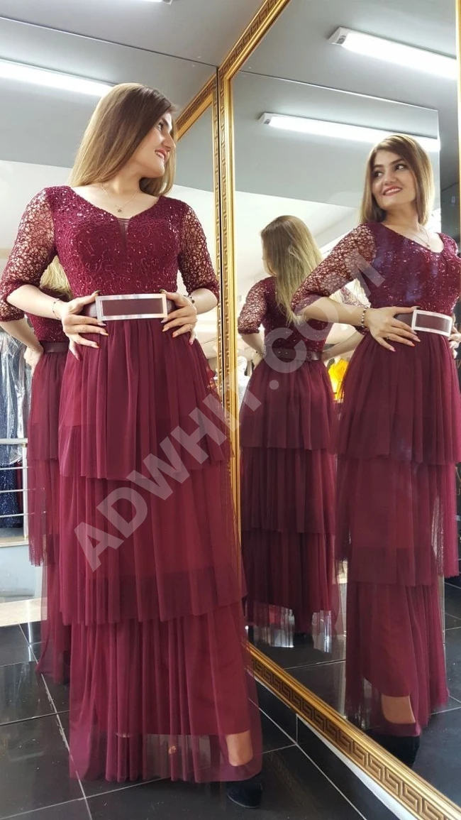 فستان سهرة نسائي 