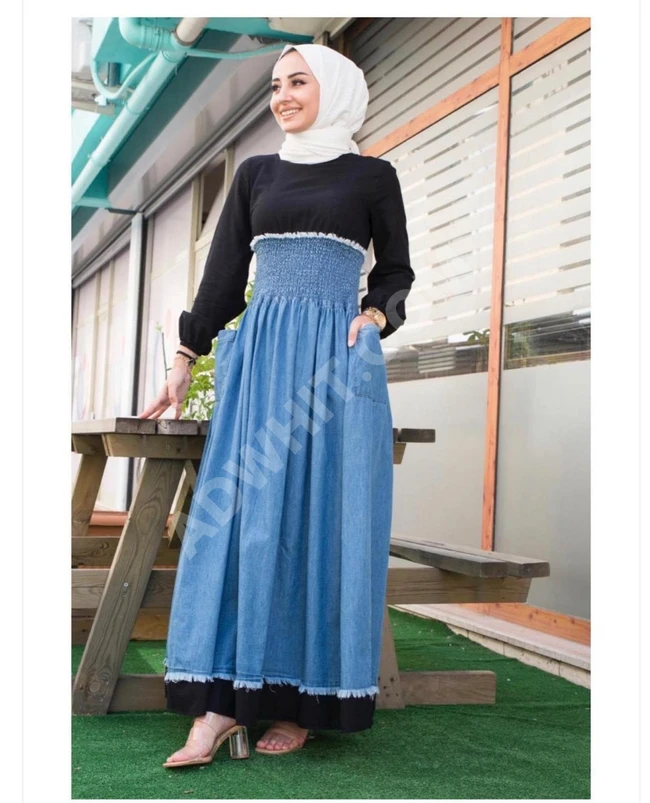 فستان نسائي للمحجبات