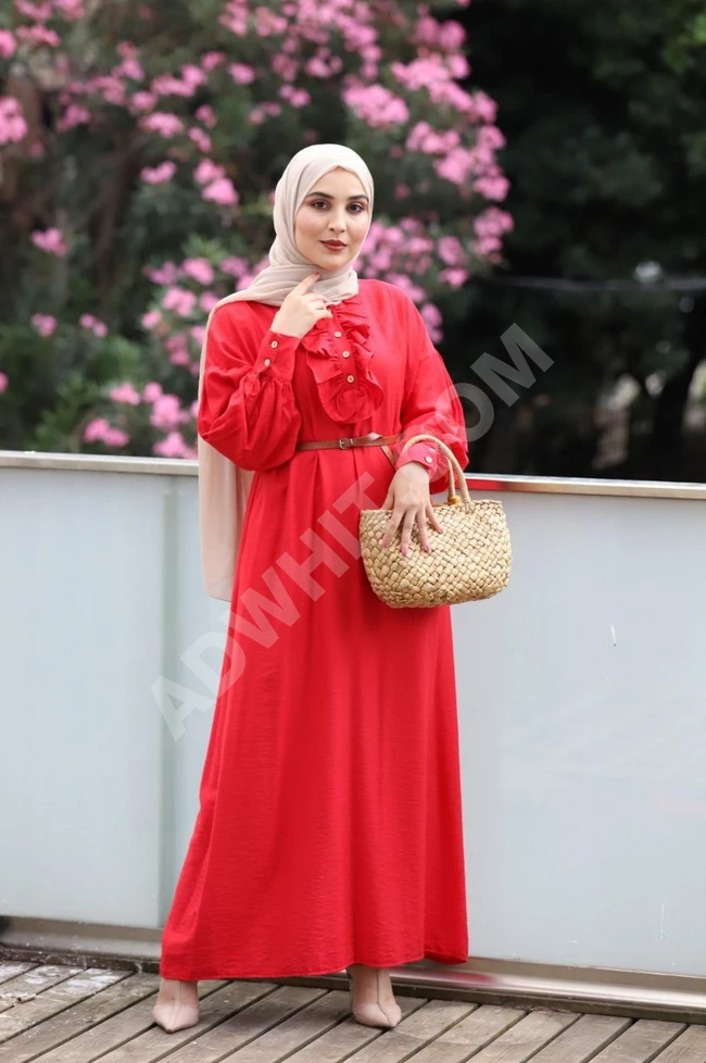 فستان طويل للحجاب 