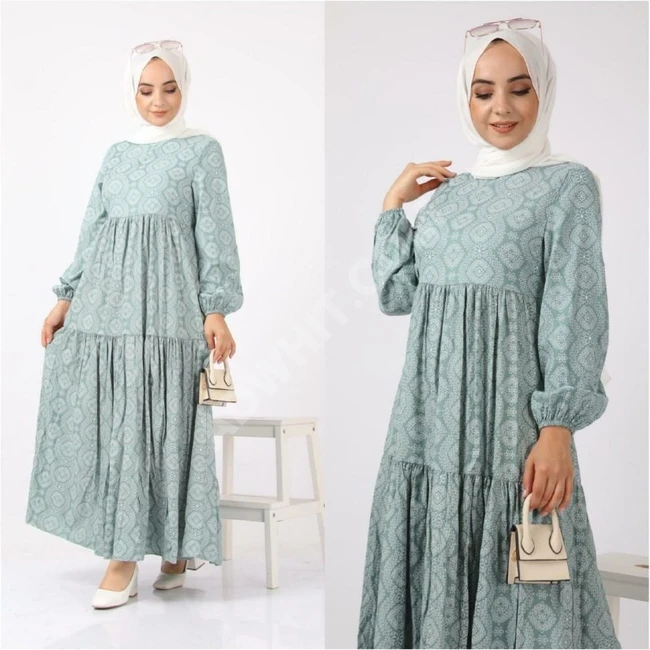 فستان طويل للمحجبات