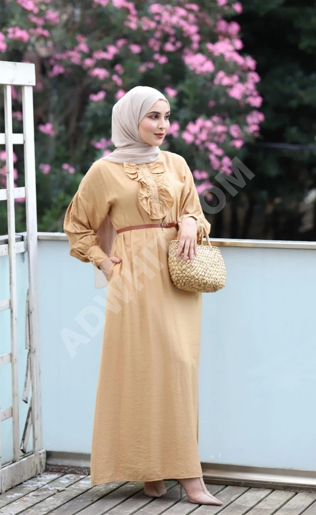 فستان طويل للحجاب 