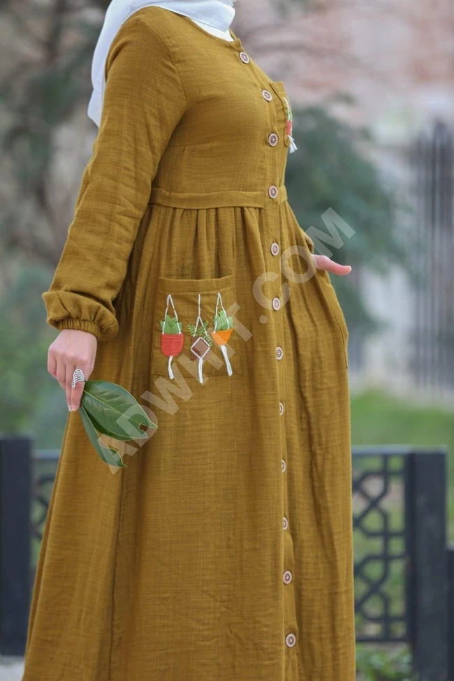 فستان طويل للمحجبات