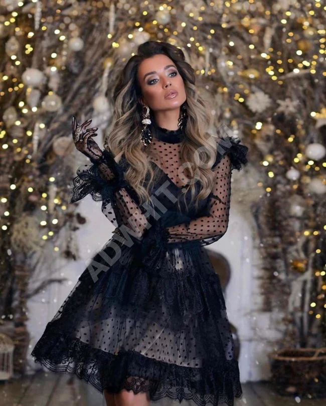 فستان قصير انيق جدا