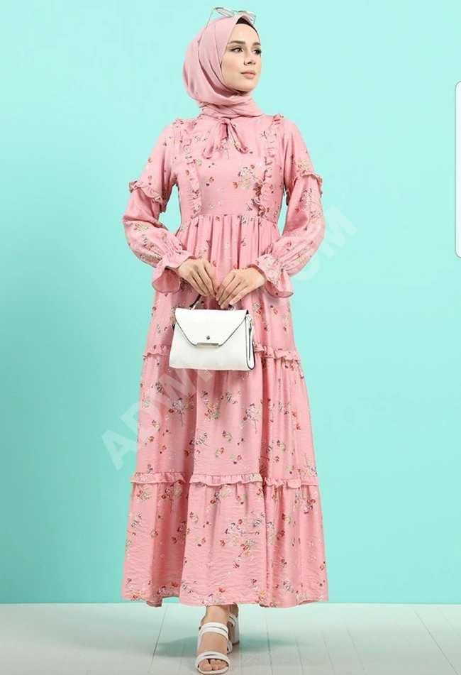 فستان طويل للمحجبات