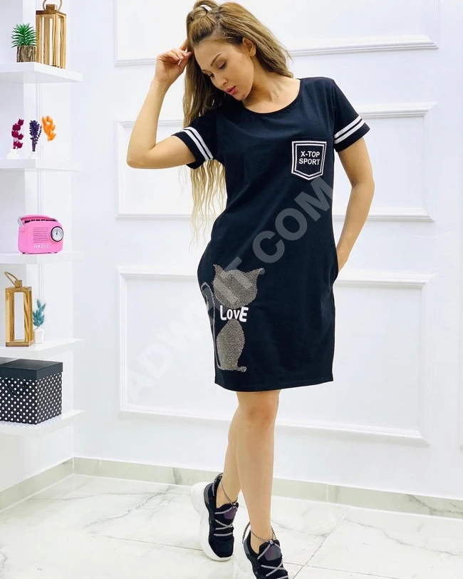 فستان قطتي سبور 