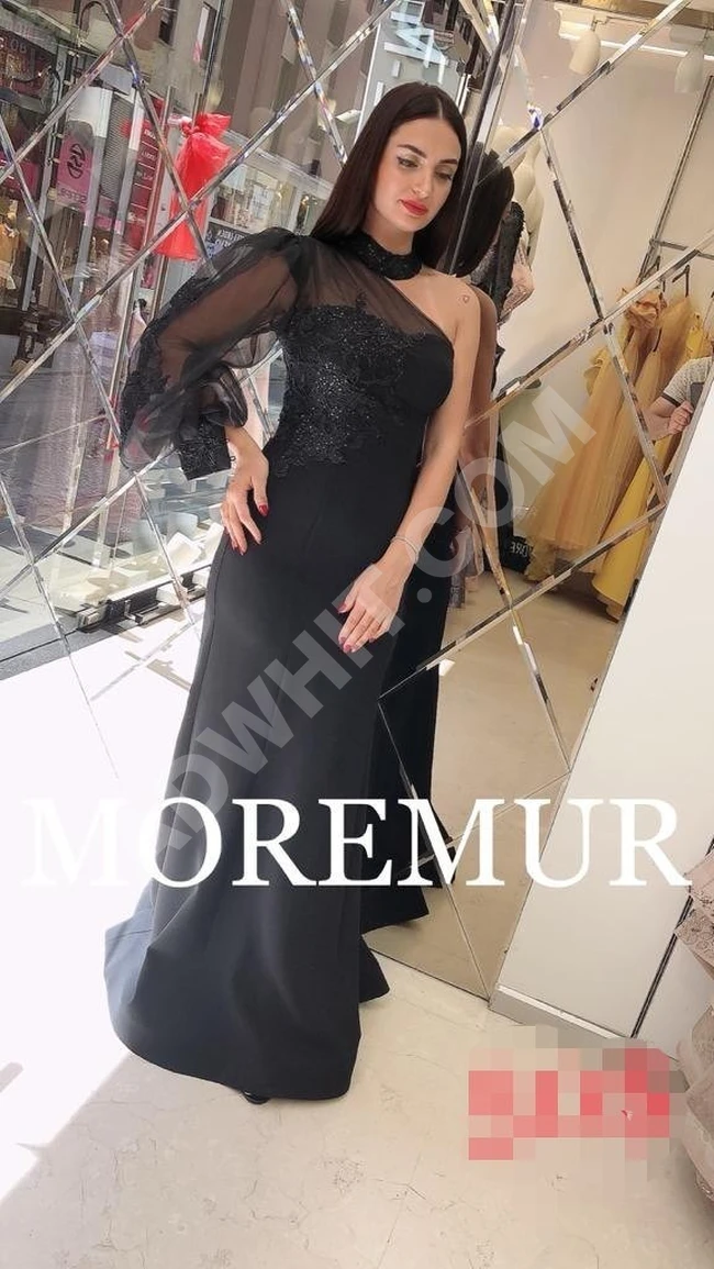 فستان سهرة طويل