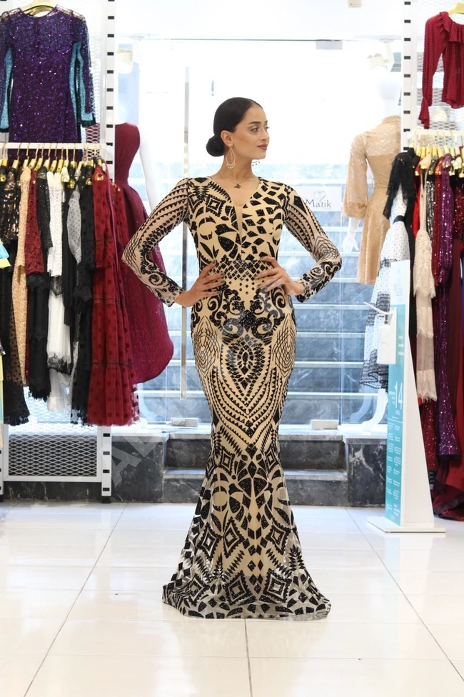 فستان سهرة نسائي 