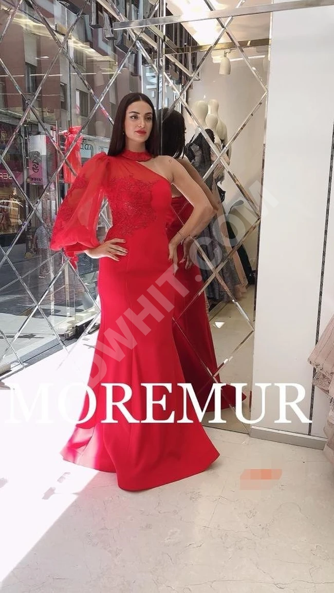 فستان سهرة طويل