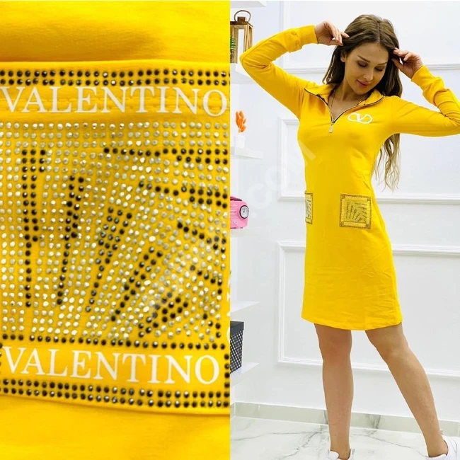 فستان قطن سبور 