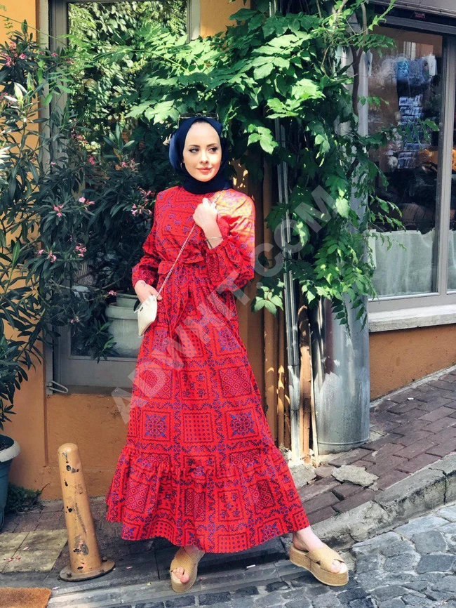 فستان نسائي للمحجبات