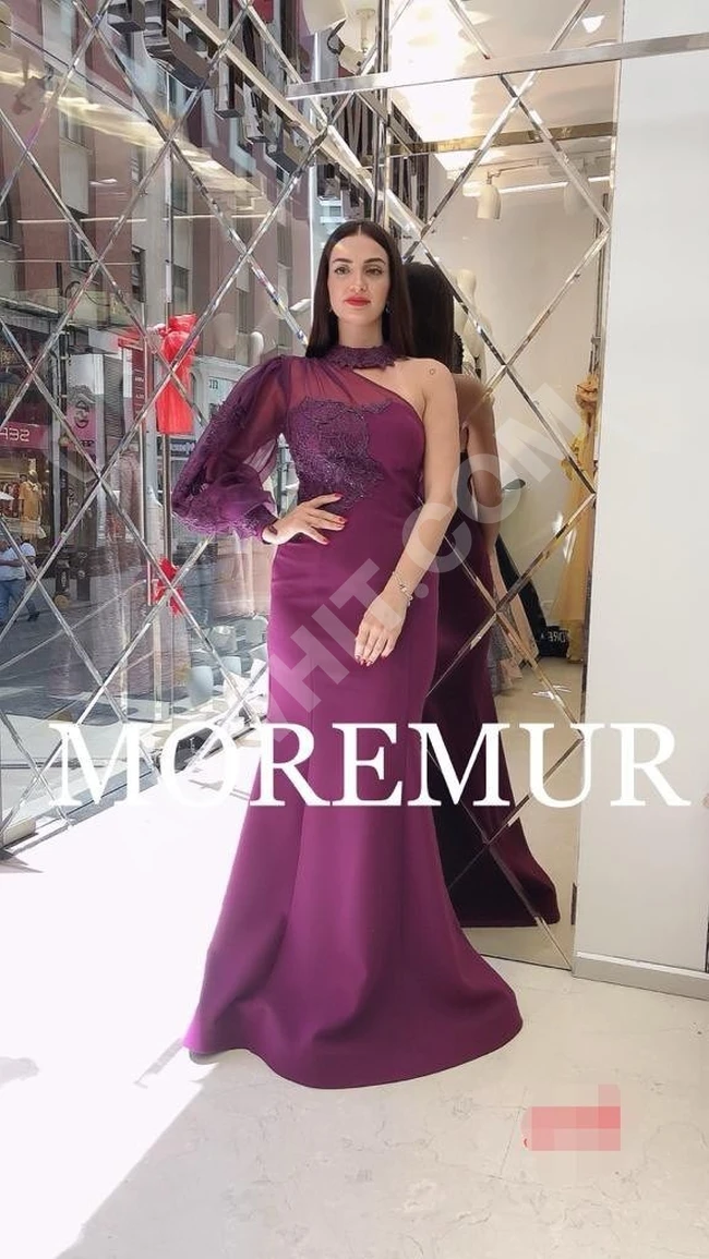 فستان سهرة طويل