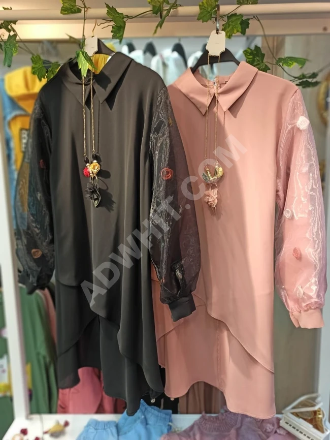 بلوز نسائي مناسب للحجاب