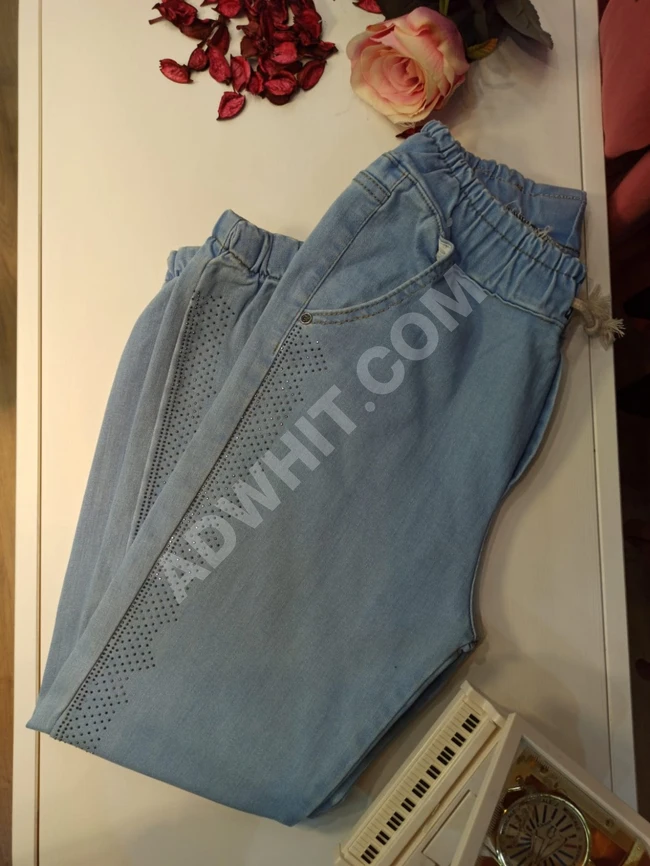 بنطال نسائي اسعار خاصة للجادين فقط 