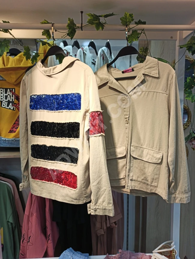 جاكيت نسائي بسعر خاص للجادين فقط