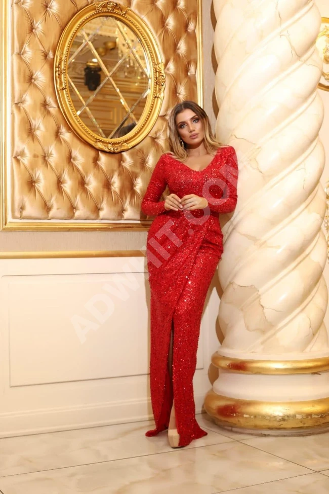 فستان سهرة نسائي 