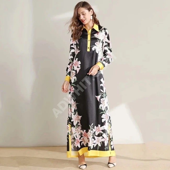 فستان طويل كاجوال