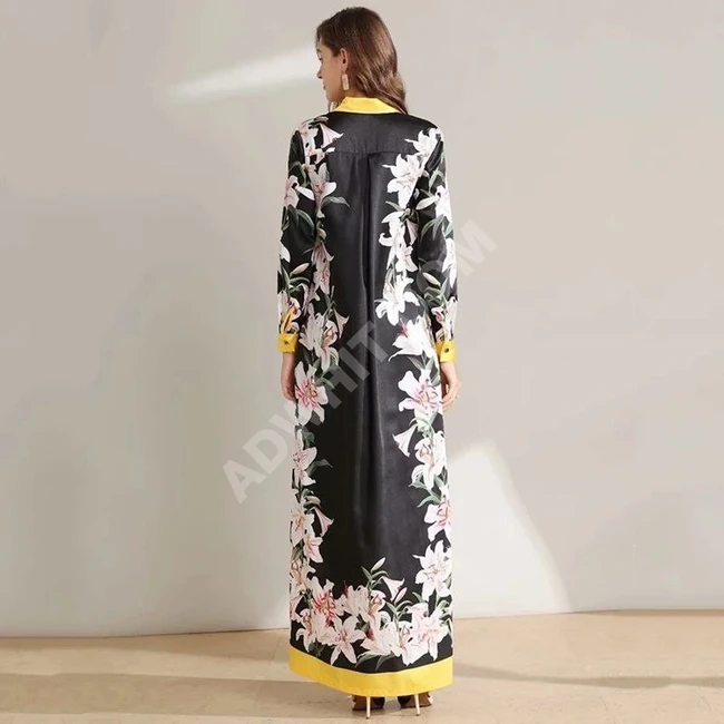 فستان طويل كاجوال