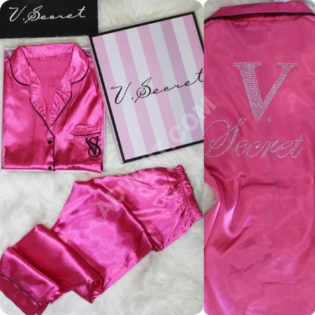 بيجاما ساتان نسائية