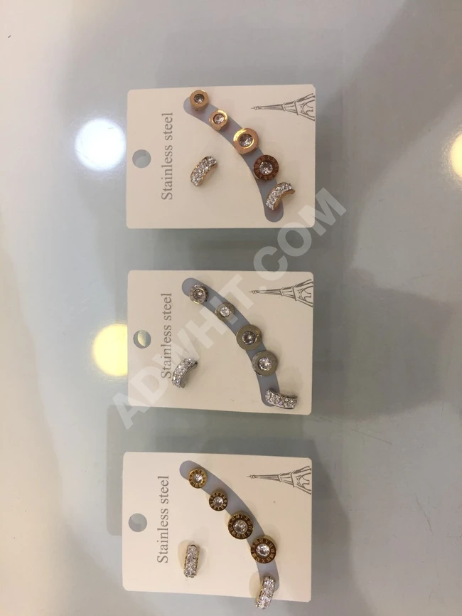 اقراط نسائية ناعمة 