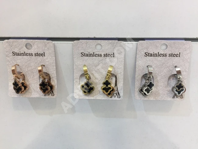 اقراط نسائية ناعمة 