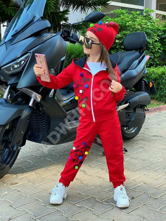 بيجاما بناتي اربع قطع 