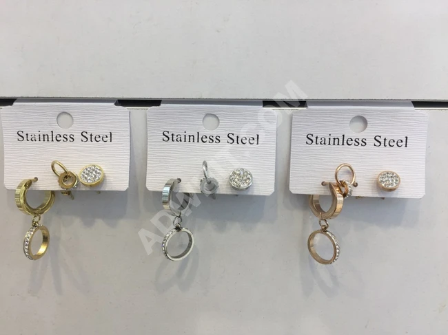 اقراط نسائية ناعمة 