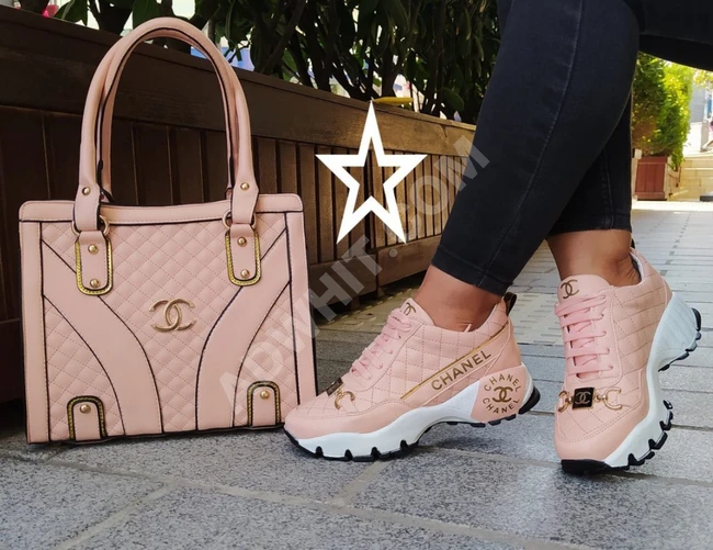 طقم حذاء سبور مع حقيبة 