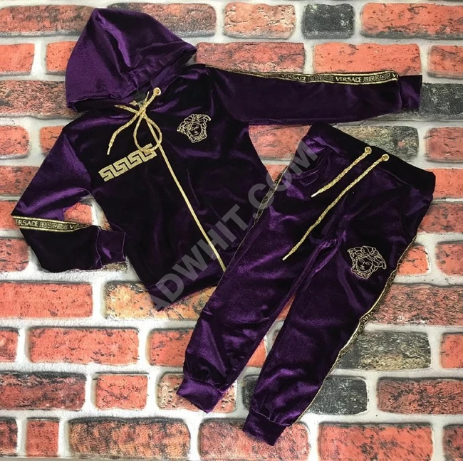 بيجاما بناتي مخمل