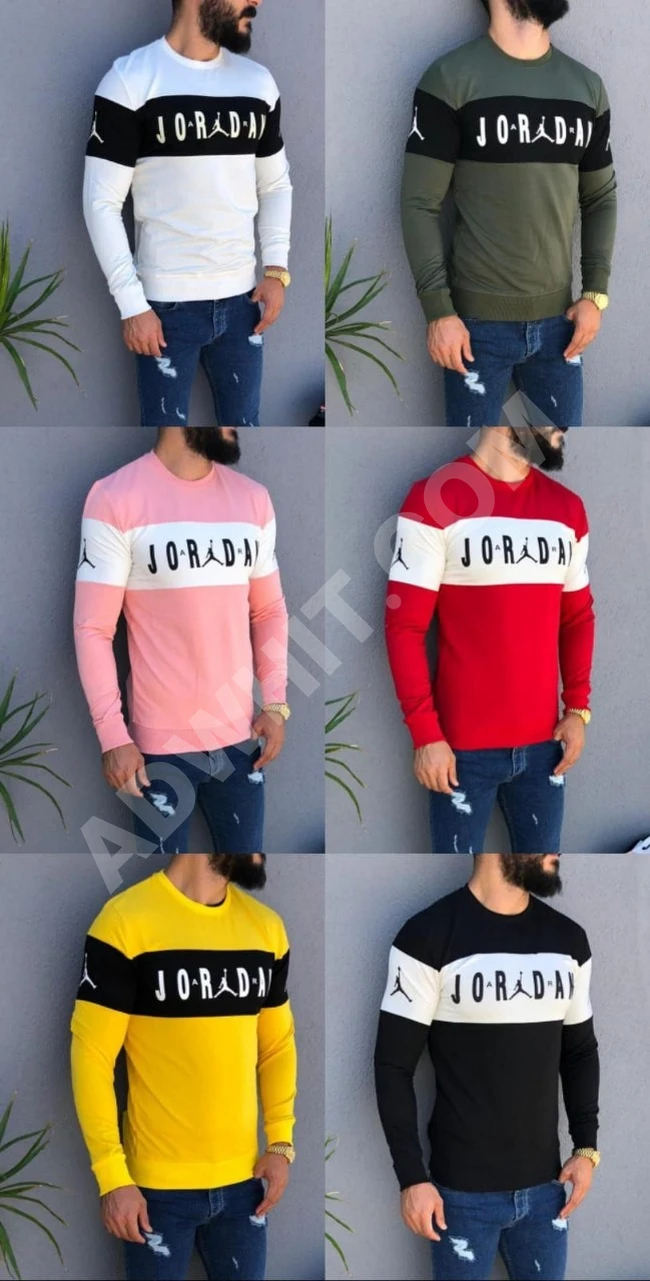 كنزات رجالية بموديلات مختلفة