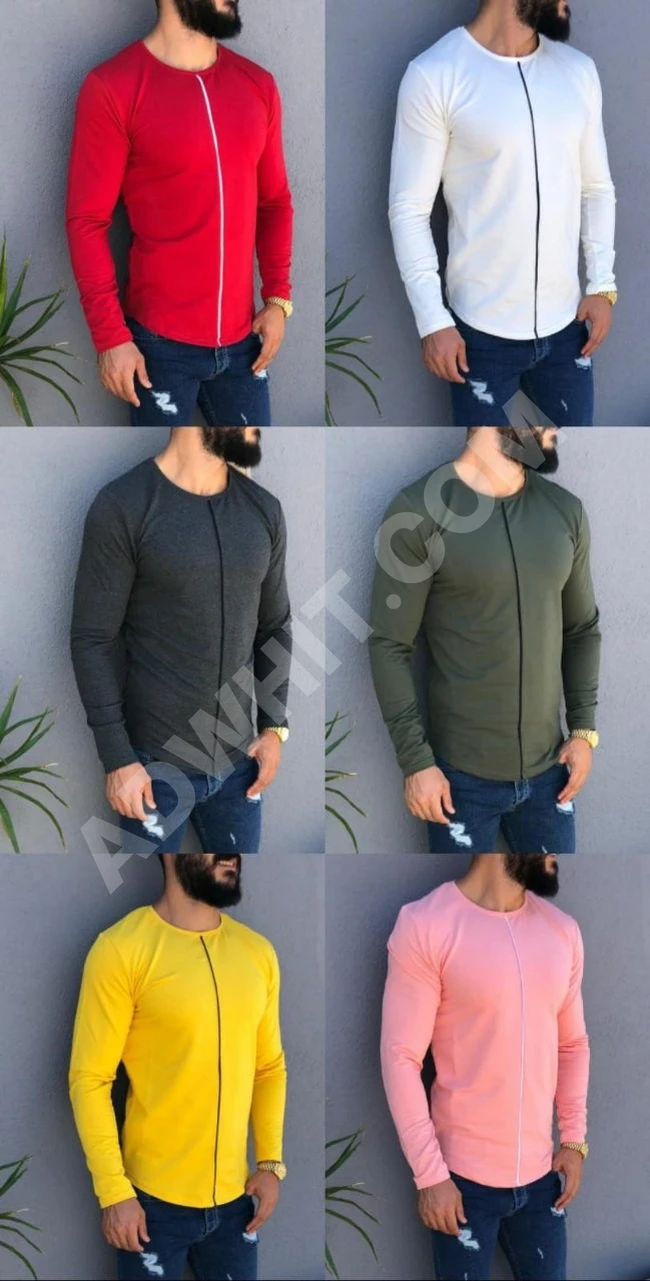 كنزات رجالية بموديلات مختلفة