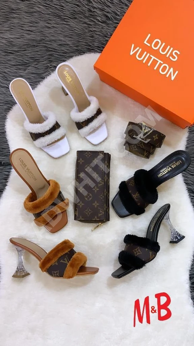 طقم حذاء سبور مع حقيبة نسائي 