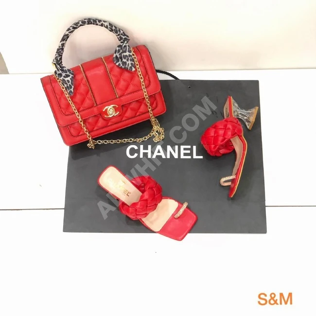 طقم حذاء سبور مع حقيبة 