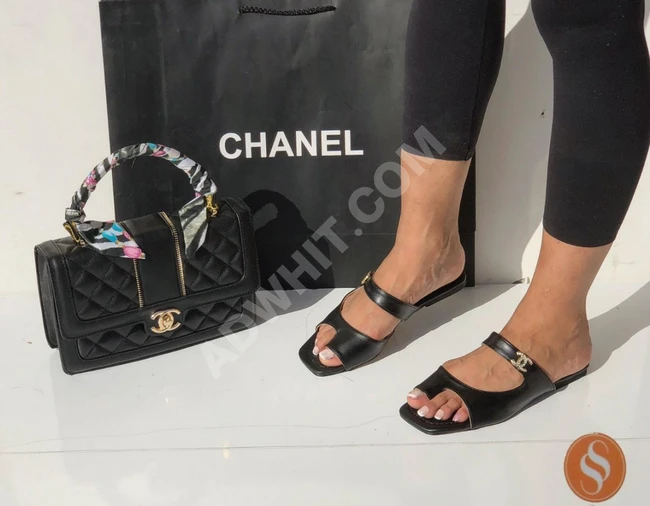 حذاء سبور نسائي مع حقيبة 