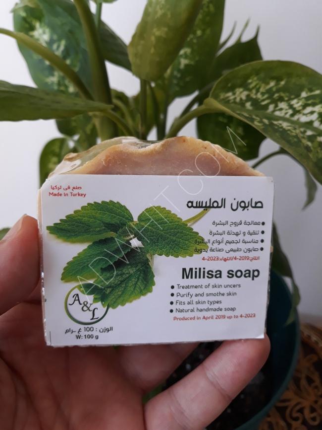 صابونة المليسه ( المانيسه ) - صابون طبيعي يدوي منتج في تركيا على الطريقة البارده.